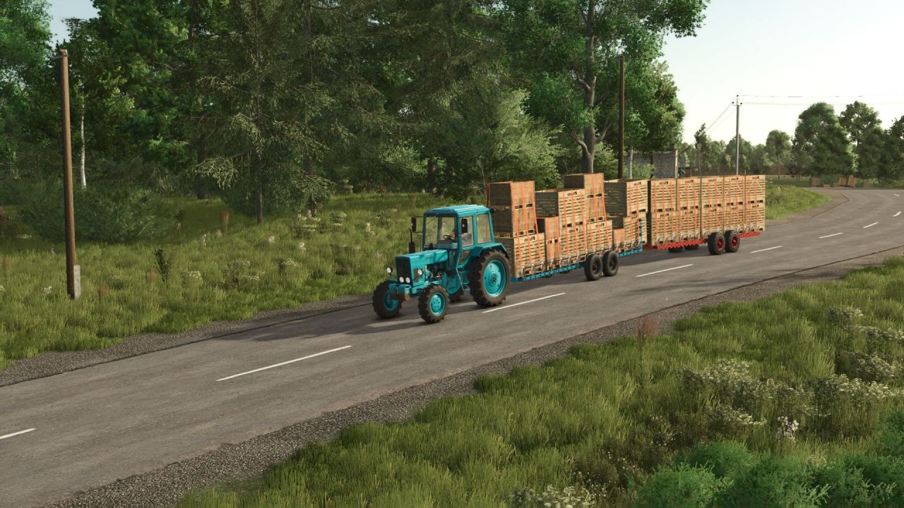 Efektywny Kontenerowiec VUK-3 dla Sadów w Farming Simulator 25 - Zrzuty ekranu