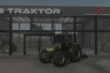 Traktor Massey Ferguson 5S Gold Edition do Farming Simulator 25
