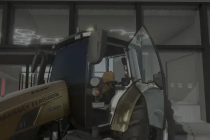 Traktor Massey Ferguson 5S Gold Edition do Farming Simulator 25 — 4