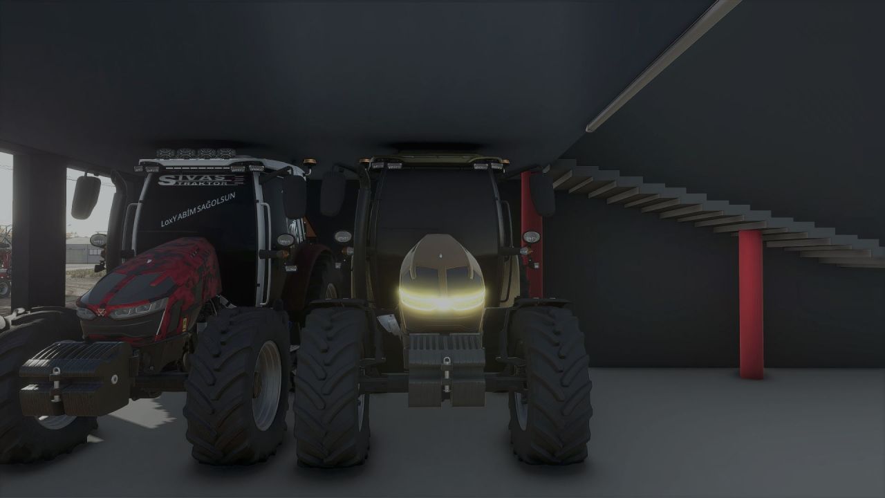 Traktor Massey Ferguson 5S Gold Edition do Farming Simulator 25