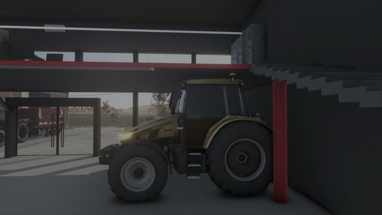 Traktor Massey Ferguson 5S Gold Edition do Farming Simulator 25