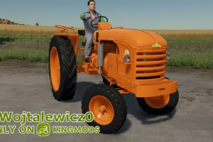 Traktor Renault D22 für Farming Simulator 22