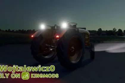 Traktor Renault D22 für Farming Simulator 22 — 3