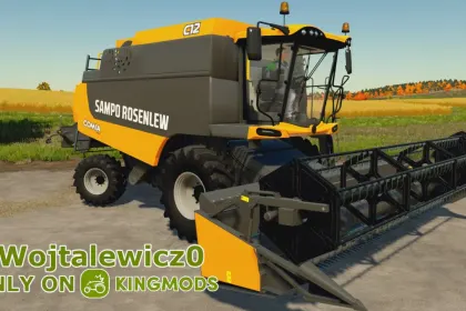Комбайн Sampo Rosenlew Comia C12 для Farming Simulator 22