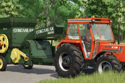 Traktor ÇOKCANLAR KARA PATOZ do Farming Simulator 25