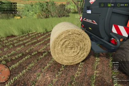 Oaten Hay Textures (Prefab) for Farming Simulator 25