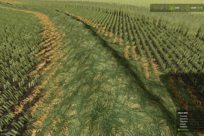 Oaten Hay Textures (Prefab) for Farming Simulator 25 — 3