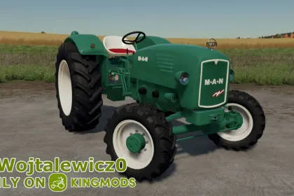 Traktor MAN 2P1 / 4P1 für Farming Simulator 22