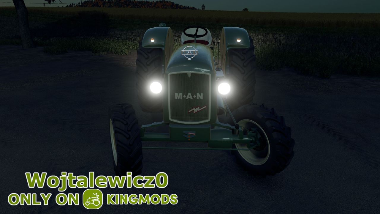 Трактор MAN 2P1 / 4P1 для Farming Simulator 22
