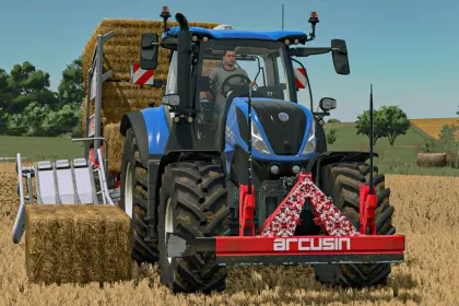 Efficient Arcusin Linepack for Perfect Bale Alignment in Farming Simulator 25 — 2