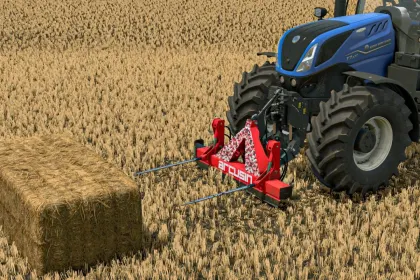 Efficient Arcusin Linepack for Perfect Bale Alignment in Farming Simulator 25 — 3