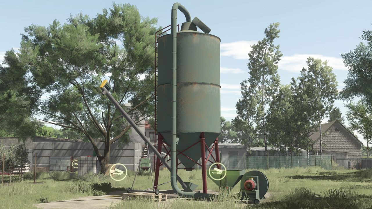 Small Grain Silo for Farming Simulator 25