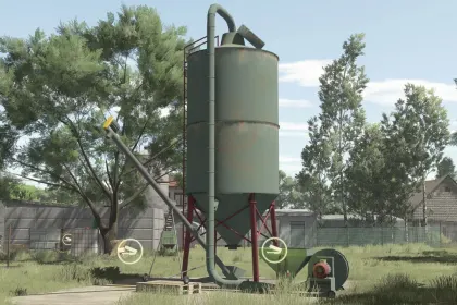 Small Grain Silo for Farming Simulator 25 — 2