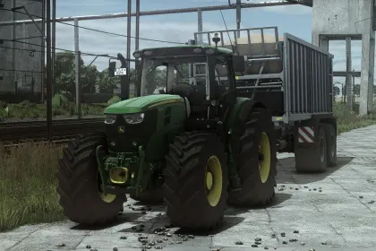 Traktor John Deere 6R Series 2015 do Farming Simulator 25