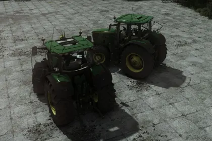 Traktor John Deere 6R Series 2015 do Farming Simulator 25 — 3