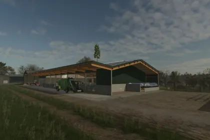 Ефективний Корівник Hoermann Cow Barn на 500 Корів для Farming Simulator 25