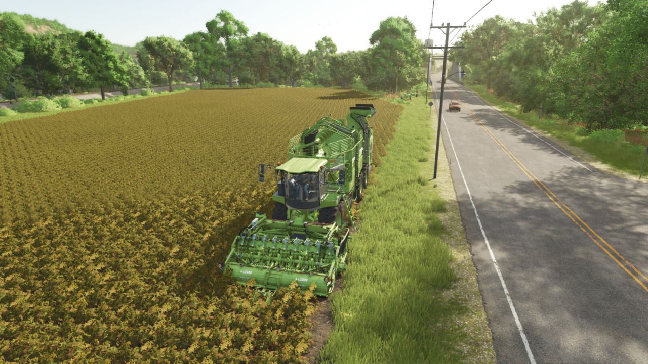 Powerful Combine Lizard HarvestGIANT — Universal Root Crop Harvesting in FS25 - Screenshots