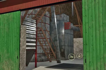 Atmosphärisches Set Old Barns — Alte Schwedische Scheunen und Getreidespeicher für FS25 — 4