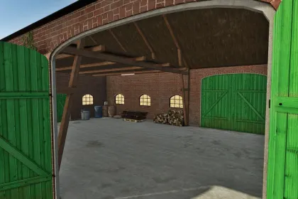 Atmosphärisches Set Old Barns — Alte Schwedische Scheunen und Getreidespeicher für FS25 — 5