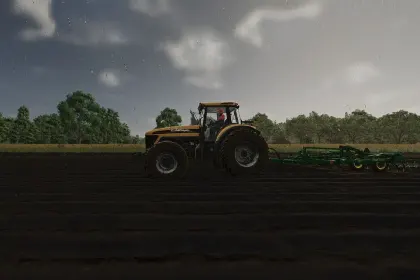 Realistischer Schlupf auf nassem Boden für Farming Simulator 25