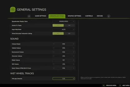 Realistischer Schlupf auf nassem Boden für Farming Simulator 25 — 3
