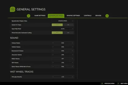 Realistischer Schlupf auf nassem Boden für Farming Simulator 25 — 4