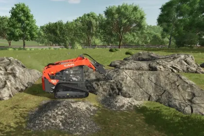 Ефективний Destructable Objects — Руйнівні Об’єкти та Дробимі Камені для Farming Simulator 25 — 1