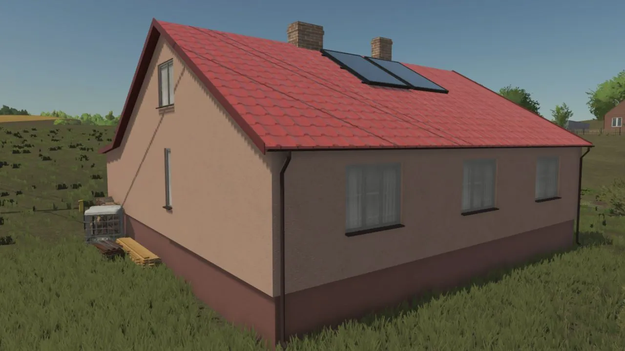 Wiederhergestelltes Haus für Farming Simulator 25 — Dekor und Atmosphäre der Farm