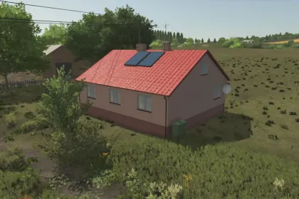 Wiederhergestelltes Haus für Farming Simulator 25 — Dekor und Atmosphäre der Farm — 2