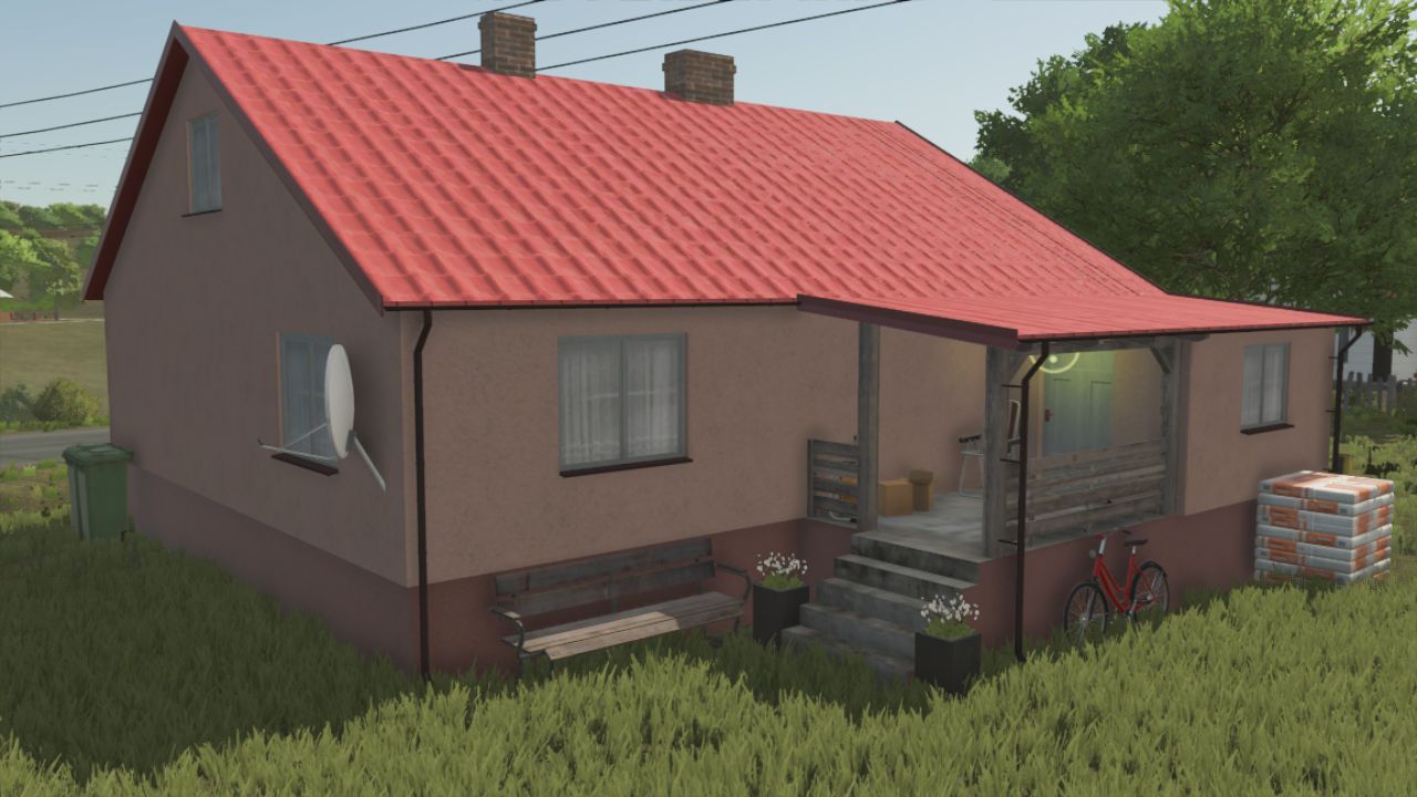 Оновлений Будинок Restored House для Farming Simulator 25 — Декор і Атмосфера Ферми - Скріншоти