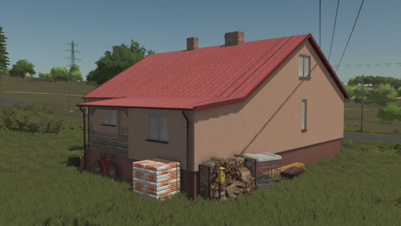 Оновлений Будинок Restored House для Farming Simulator 25 — Декор і Атмосфера Ферми - Скріншоти