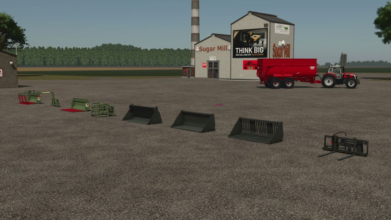 Навантажувач Baas для Farming Simulator 25