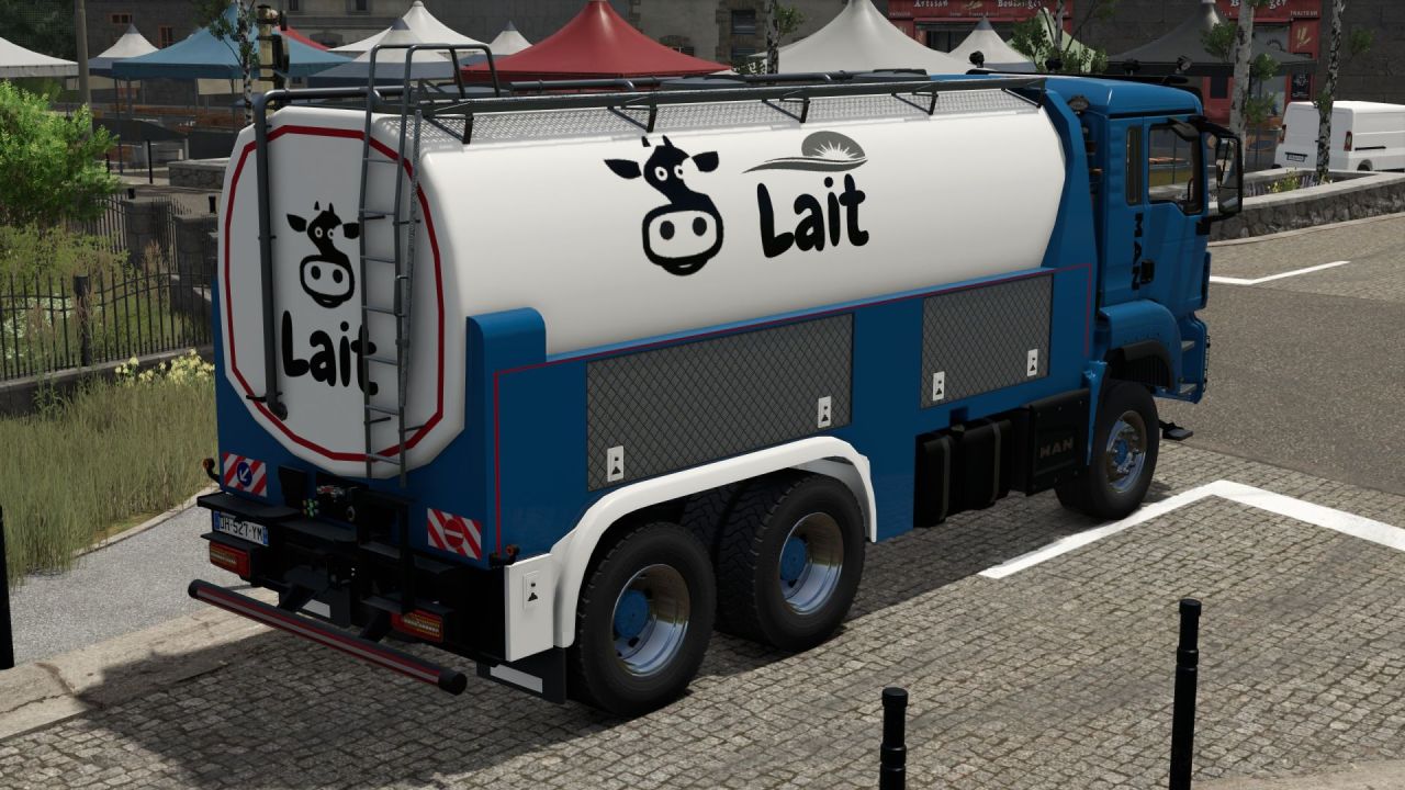 MAN Milk Transport Pack for Farming Simulator 25