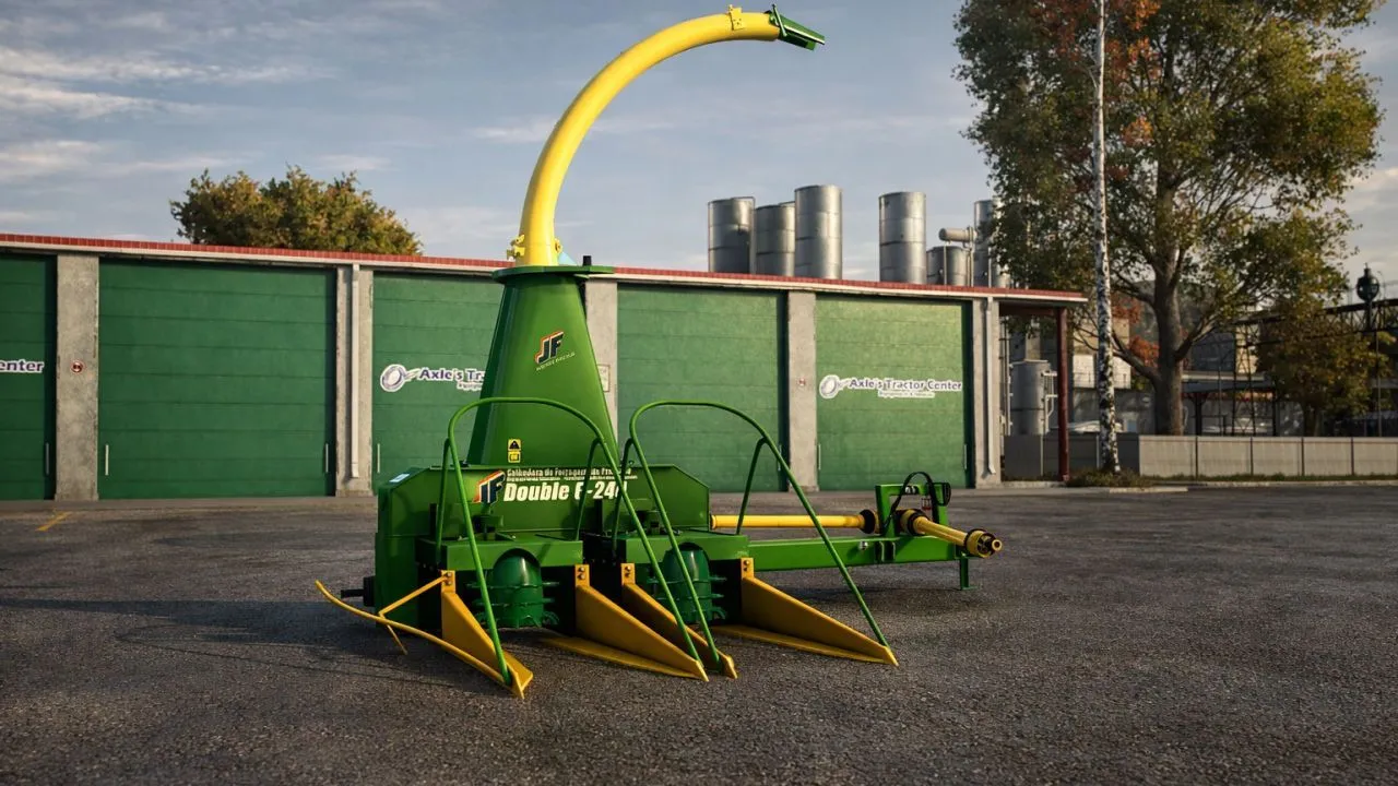Ефективна Косарка-Подрібнювач JF C240 для Якісного Силосу у Farming Simulator 25