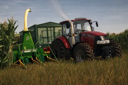 Ефективна Косарка-Подрібнювач JF C240 для Якісного Силосу у Farming Simulator 25