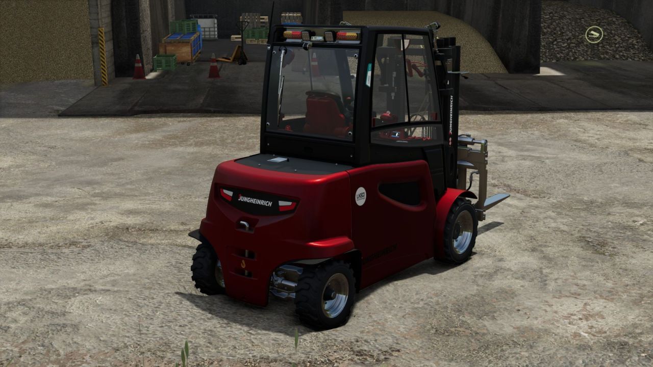 Elektro-Gabelstapler Jungheinrich EFG S50 für Farming Simulator 25