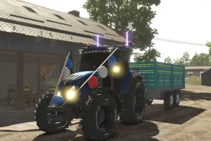 Traktor New Holland T5 do Farming Simulator 25
