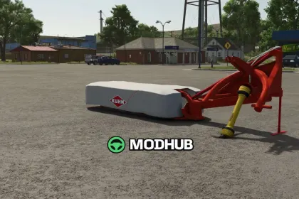 Мод на Легендарну Косарку Kuhn GMD 66 для FS25 — Нові Опції та Стиль Old Gen