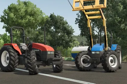 Traktor New Holland L i TL bez kabiny do Farming Simulator 25