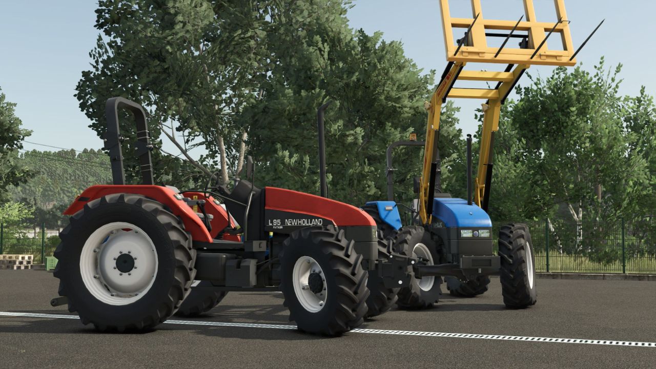 Traktor New Holland L i TL bez kabiny do Farming Simulator 25
