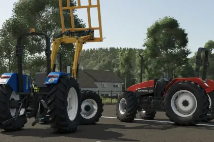 Traktor New Holland L i TL bez kabiny do Farming Simulator 25 — 4