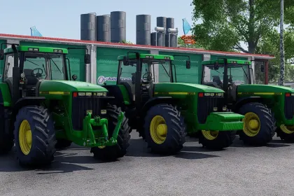 Traktor John Deere 8000 do Farming Simulator 25