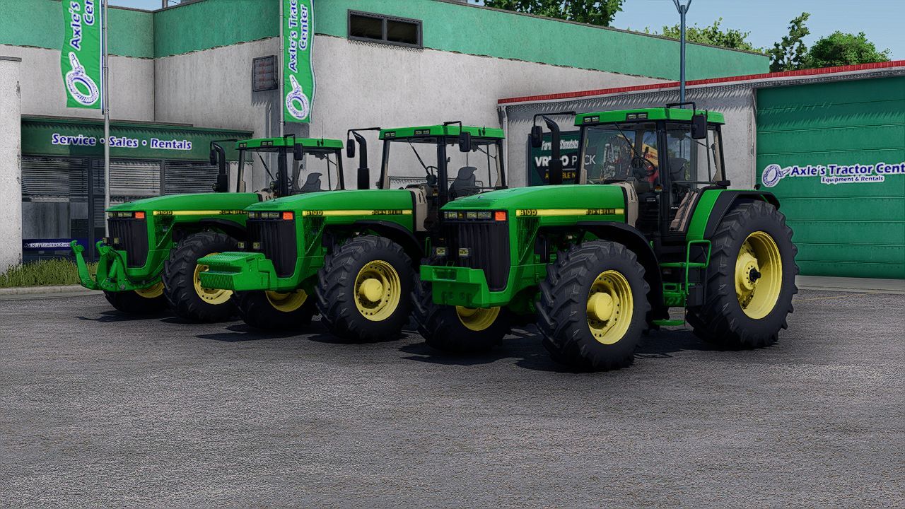Traktor John Deere 8000 do Farming Simulator 25