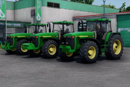 Traktor John Deere 8000 do Farming Simulator 25 — 2