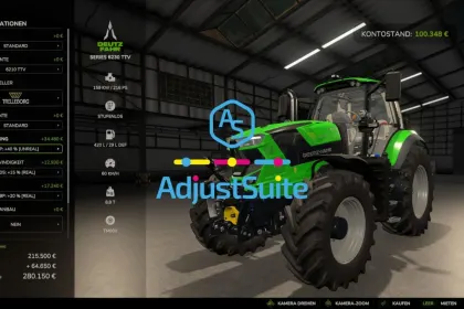 Script Adjust Suite für Farming Simulator 25 — 2