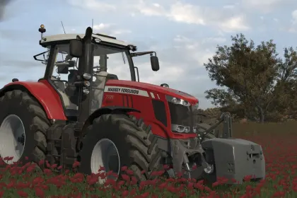 Traktor Massey Ferguson 7700 do Farming Simulator 25