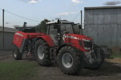 Traktor Massey Ferguson 7700 do Farming Simulator 25 — 2
