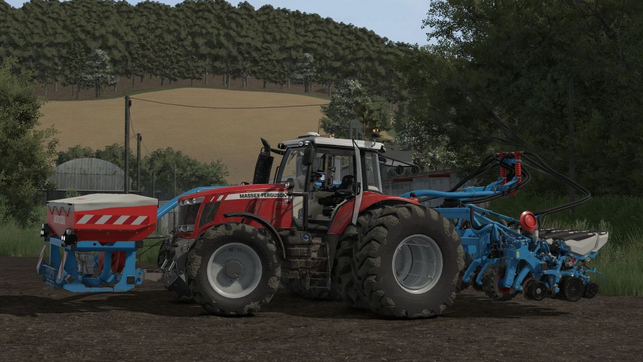 Traktor Massey Ferguson 7700 do Farming Simulator 25