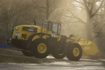Lader Komatsu WA500 für Farming Simulator 25