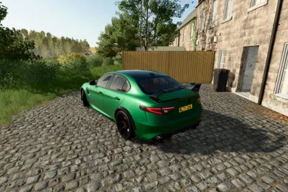 Samochód Alfa Romeo Giulia GTAm do Farming Simulator 25 — 2